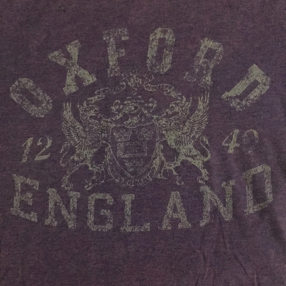 Oxford England Purple Medium USED